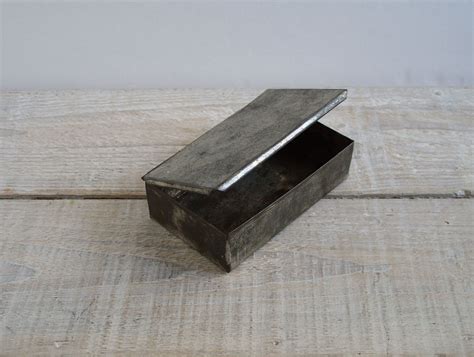 small rustic metal box|Small Rustic Boxes .